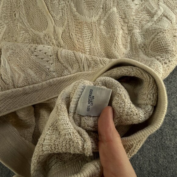 COOGI Naturals XL Earth Tone Beige Australia Made Sweater Knit Pullover ***** - Picture 14 of 16